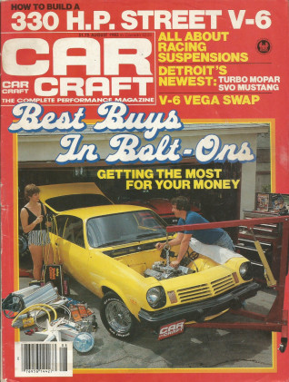 CAR CRAFT 1983 AUG - SVO, TRANS AM, THUNDERBIRD